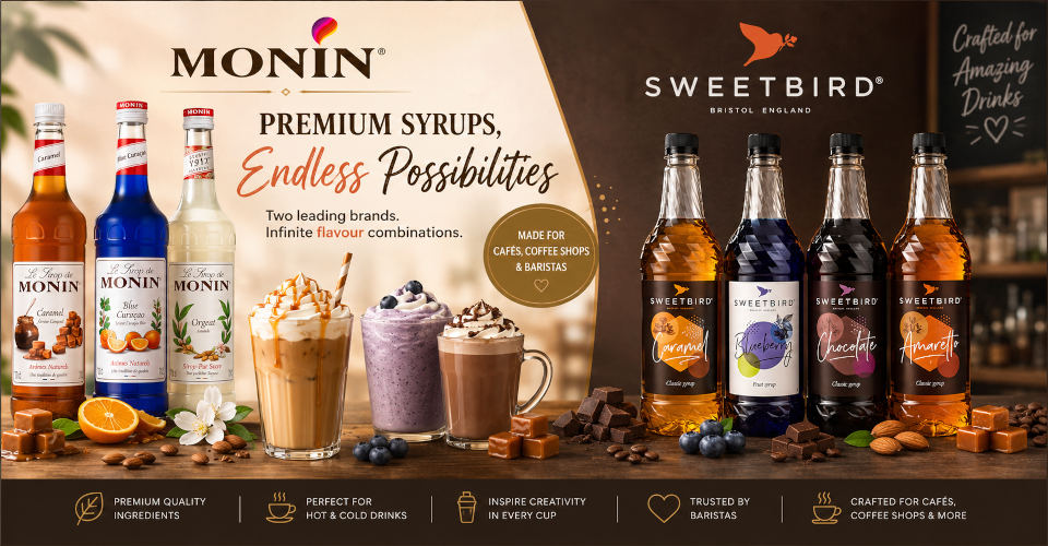 Monin & Sweetbird Syrups