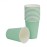 Fiesta Recyclable Single Wall Takeaway Coffee Cups Turquoise 340ml (1000 Pack)