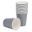 Fiesta Recyclable Coffee Cups Single Wall Charcoal 225ml / 8oz (1000 Pack)