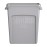 Rubbermaid Slim Jim Container with Venting Channels Grey 60Ltr