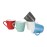 Olympia Cafe Aroma Mugs Blue 340ml (6 Pack)