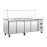 Polar U-Series Four Door Refrigerated Gastronorm Saladette Counter