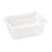 Fiesta Recyclable Plastic Microwavable Containers with Lid Large 1000ml (250 Pack)