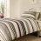 Essentials Madison Stripe Duvet Cover Open Magenta Single