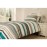 Essentials Madison Stripe Duvet Cover Open Teal Single