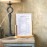 Securit Acrylic Menu Holder With Wooden Frame A4
