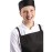 Whites Chef Skull Cap Polycotton Black - L