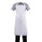Whites XL Bib Apron White