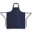 Whites XL Butchers Stripe Bib Apron Blue/White