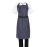 Whites Butchers Stripe Bib Aprons Blue/White (5 Pack)