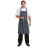 Whites Butchers Stripe Pocket Bib Apron Blue/White