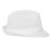 Trilby Hat with Net Snood White L