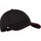 Chef Works Cool Vent Baseball Cap Black with Red Trim