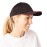 Chef Works Cool Vent Baseball Cap Black with Red Trim