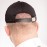 Chef Works Cool Vent Baseball Cap Black with Blue Trim