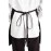 Chef Works Two Pocket Bib Apron Black