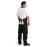 Whites XL Bib Apron Black