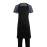 Whites XL Bib Apron Black