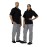 Whites Unisex Vegas Trousers Big Black & White Check Size L