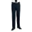 Brook Taverner Mens Long Leg Mars Black Waiting Trousers Size 28