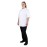 Southside Harlem Unisex Chef Jacket Mesh White L