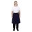 Southside Cotton Canvas Bistro Apron Navy Blue