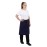 Southside Cotton Canvas Bistro Apron Navy Blue