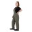 Southside Cotton Canvas Bib & Brace Dungarees Khaki L