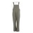 Southside Cotton Canvas Bib & Brace Dungarees Khaki L
