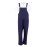 Southside Cotton Canvas Bib & Brace Dungarees Navy Blue L