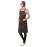 Chef Works Urban Boulder Bib Apron Black/Brown