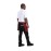 Whites Waist Apron Burgundy