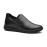 WearerTech Vitalise Slip on Shoe Black/Black with Modular Insole Size 37