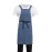 Southside Denim Bib Apron Light Blue