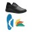 WearerTech Relieve Shoe Black/Black with Modular Insole Size 38