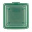 FSG Returnables Small Burger Boxes Jade Green 500ml (24 Pack)