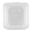 FSG Returnables Small Burger Boxes Clear 500ml (24 Pack)