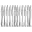Olympia Bead Solid Handle Table Knife (12 Pack)
