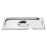 Vogue Stainless Steel 1/3 Gastronorm Notched Lid