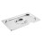 Vogue Stainless Steel 1/4 Gastronorm Notched Lid
