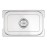 Vogue Stainless Steel 1/1 Gastronorm Handled Tray Lid