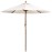 Bolero Round Parasol 3m Diameter Cream