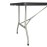 Bolero Rectangular Centre Folding Table 6ft Black