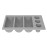 APS Stackable Plastic Cutlery Dispenser