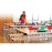 Gopak Contour Stacking Bench Oak Effect 6ft