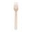 Fiesta Compostable Disposable Wooden Forks (100 Pack)