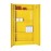 Hazardous Substance Cabinet Double Door Yellow 50Ltr