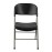 Bolero Foldaway Utility Chairs Black (2 Pack)
