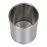 Bolero Waste Paper Bin Stainless Steel 10.2Ltr