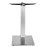 Bolero Stainless Steel Square Table Base